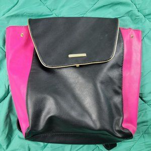 Juicy Couture Bag Pink Black Backpack Purse Satchel Casual Outdoors
